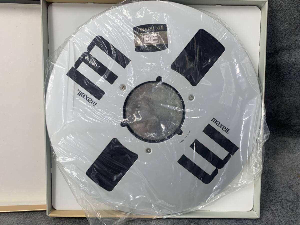 【 maxell メタルリール MR-10 35‐180 オープンリール セット 】マクセル 音楽 音響 _画像3