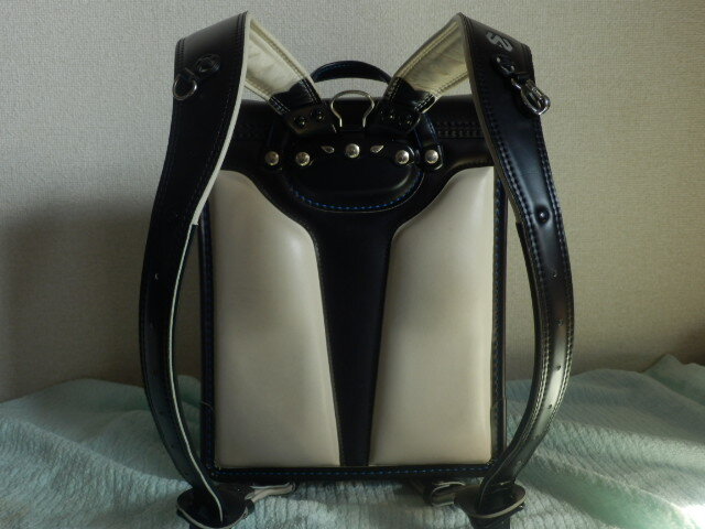  ранец sei van ангел. перо WANPA чёрный / синий стежок 