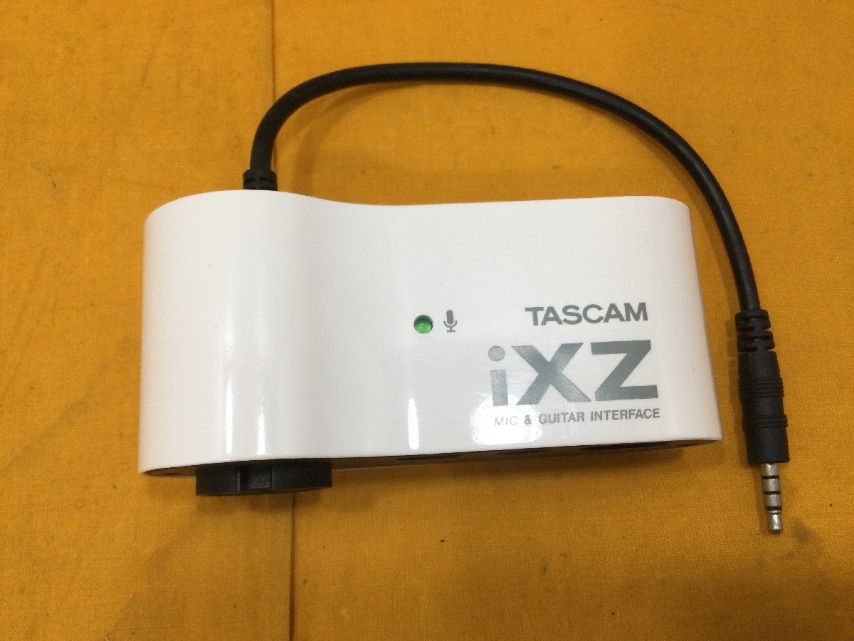 TASCAM iXZ インターフェース マイク&ギター タスカム_画像3