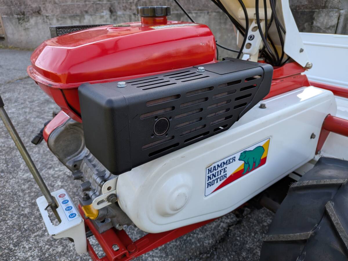 静岡県掛川市発　草刈り機　オーレックハンマーナイフモアHR８０２　タイヤ新品　直接引き取りのみ_画像8