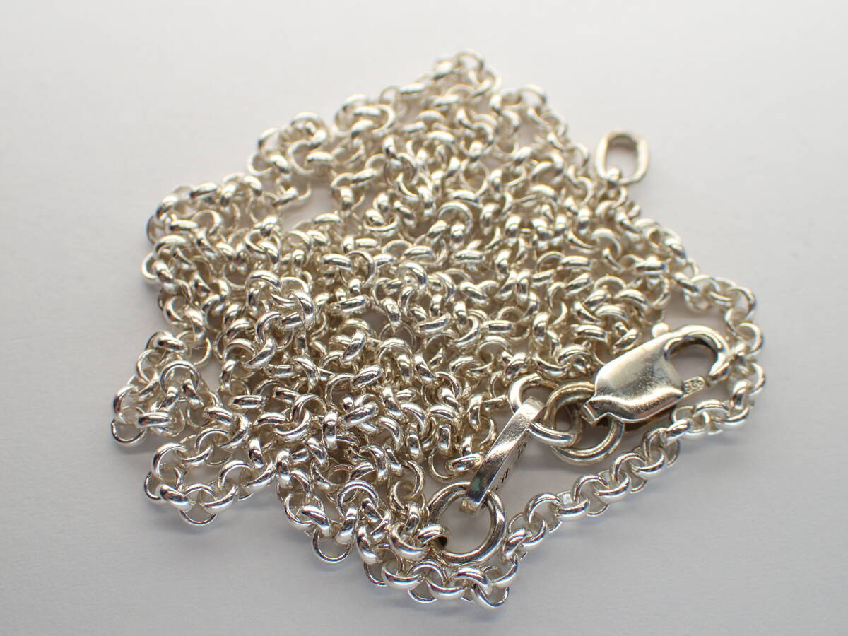 正規品CHROME HEARTS ★ロールチェーンネックレス18インチ46cm★_画像10