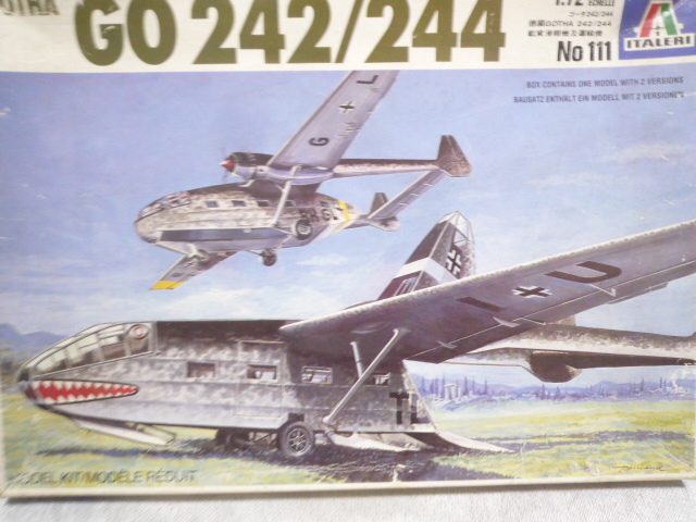 更に値下げ Italeri 1/72 Go242/244_画像1