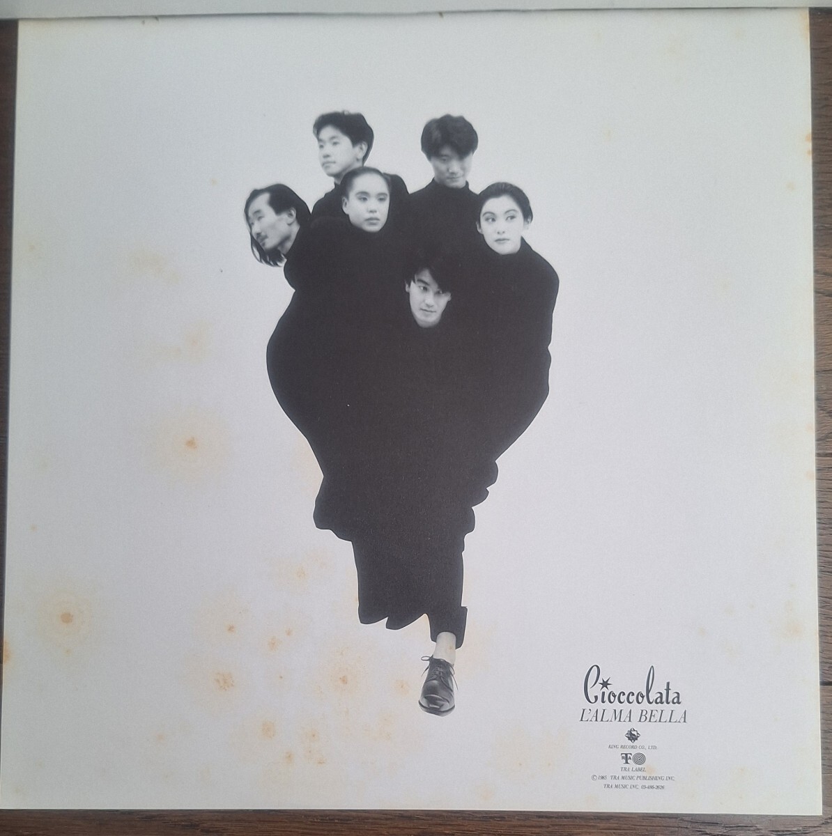 ★12インチEP（King/K15A-694）■ショコラータ/CIOCCOLATA■ 1986年【L'alma bella/美しき魂】かの香織/岡野ハジメ/立花ハジメ//販促資料付_画像3