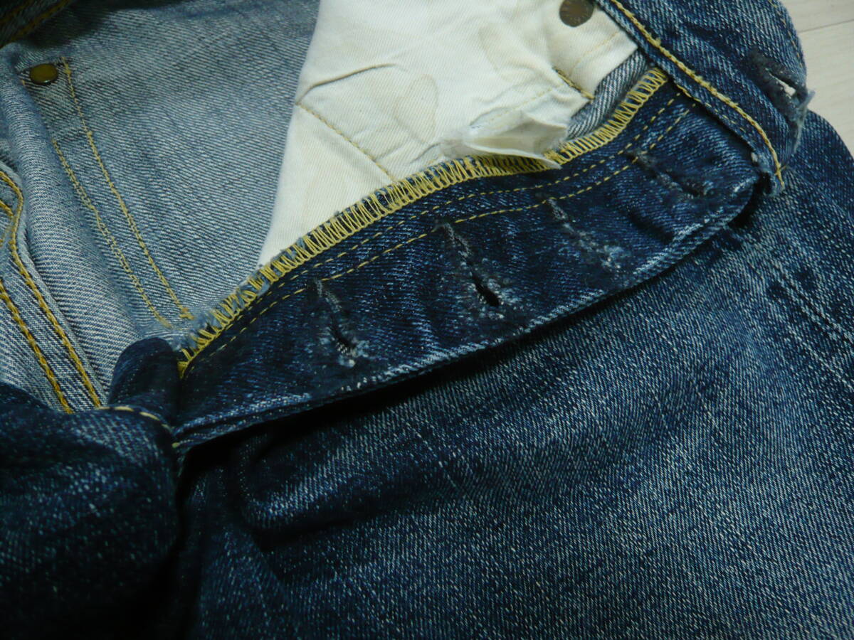 ★ サンプルレベル鬼ヒゲ ETERNAL エターナル Lot.811 W30相当 501 XXタイプ ☆_画像7