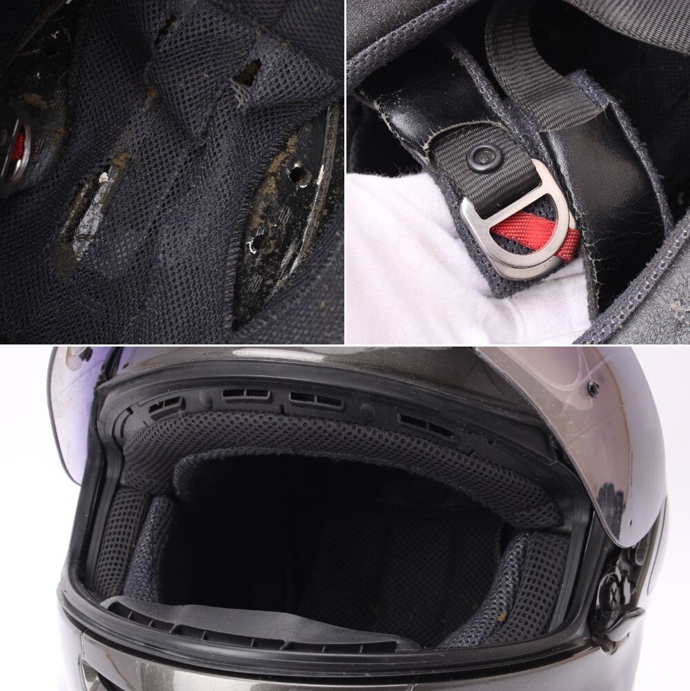  хорошая вещь SHOEI MULTITEC для мотоцикла система шлем L размер full-face мульти- Tec Shoei f "губа" выше #100*C916/#k.g/a.k