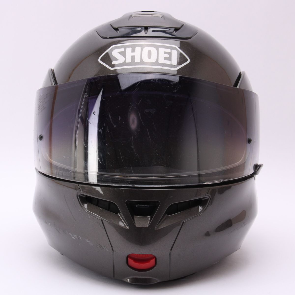  хорошая вещь SHOEI MULTITEC для мотоцикла система шлем L размер full-face мульти- Tec Shoei f "губа" выше #100*C916/#k.g/a.k