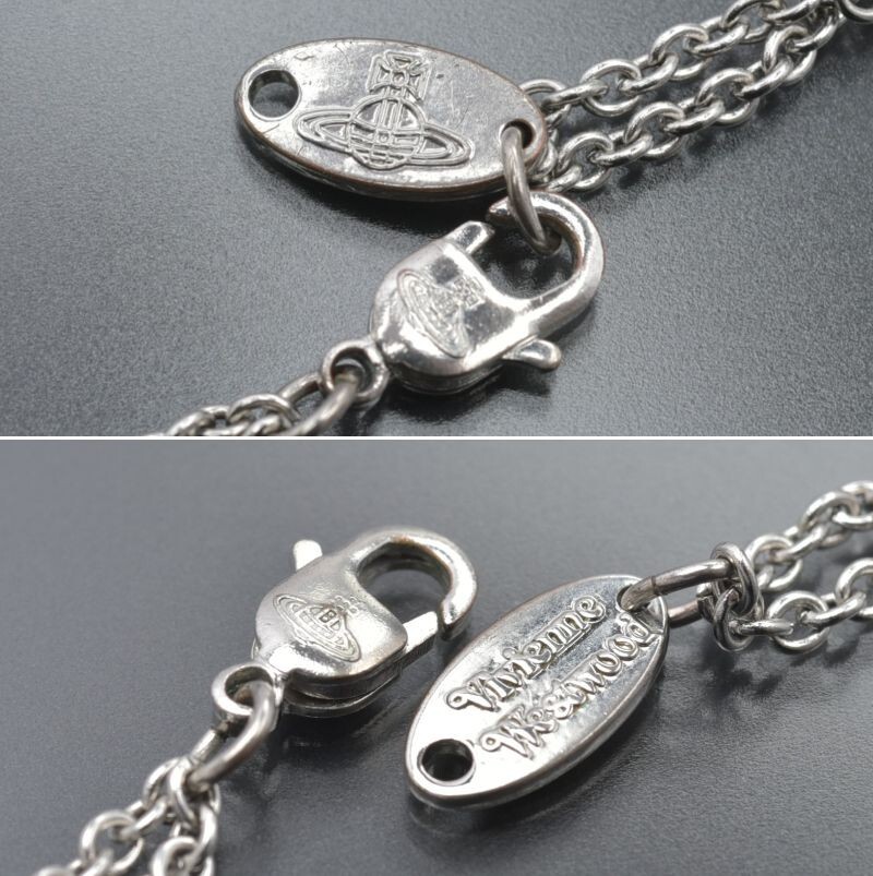  прекрасный товар Vivienne Westwood Skull &bo-nz колье земля звезда череп Cross серебряный пакет имеется аксессуары #N*1106-04/a.d