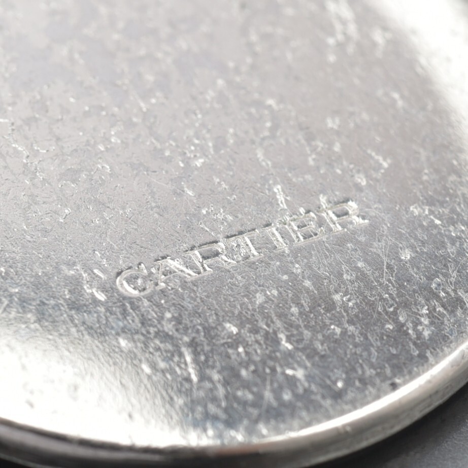  хорошая вещь Cartier Logo брелок для ключа серебряный T1220154 сумка очарование Cartier аксессуары #N*1106-76/k.a