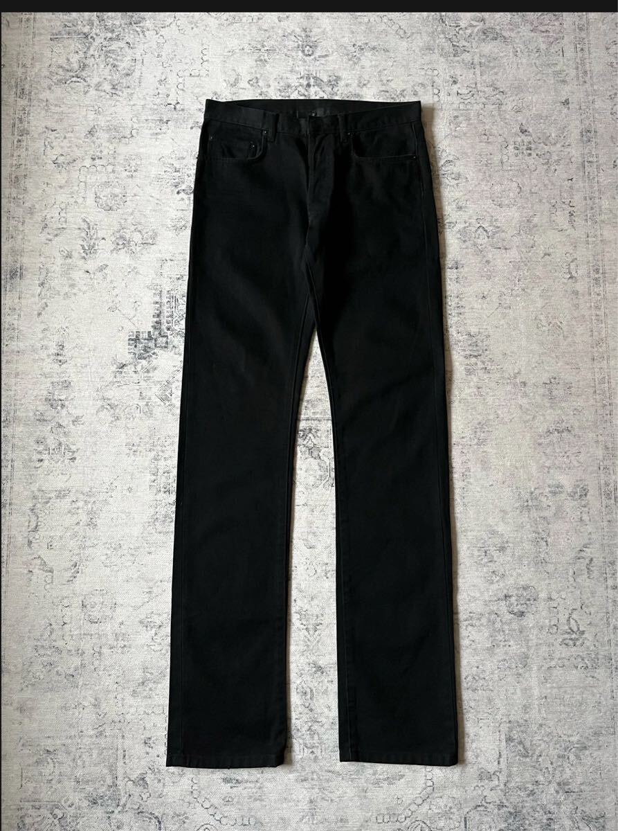 S/S 2005 Dior HOMME エディ期 ブラックデニム_画像1