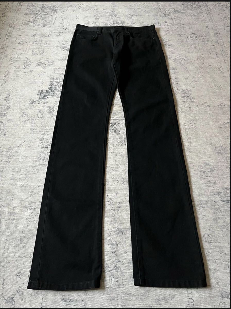 S/S 2005 Dior HOMME エディ期 ブラックデニム_画像2