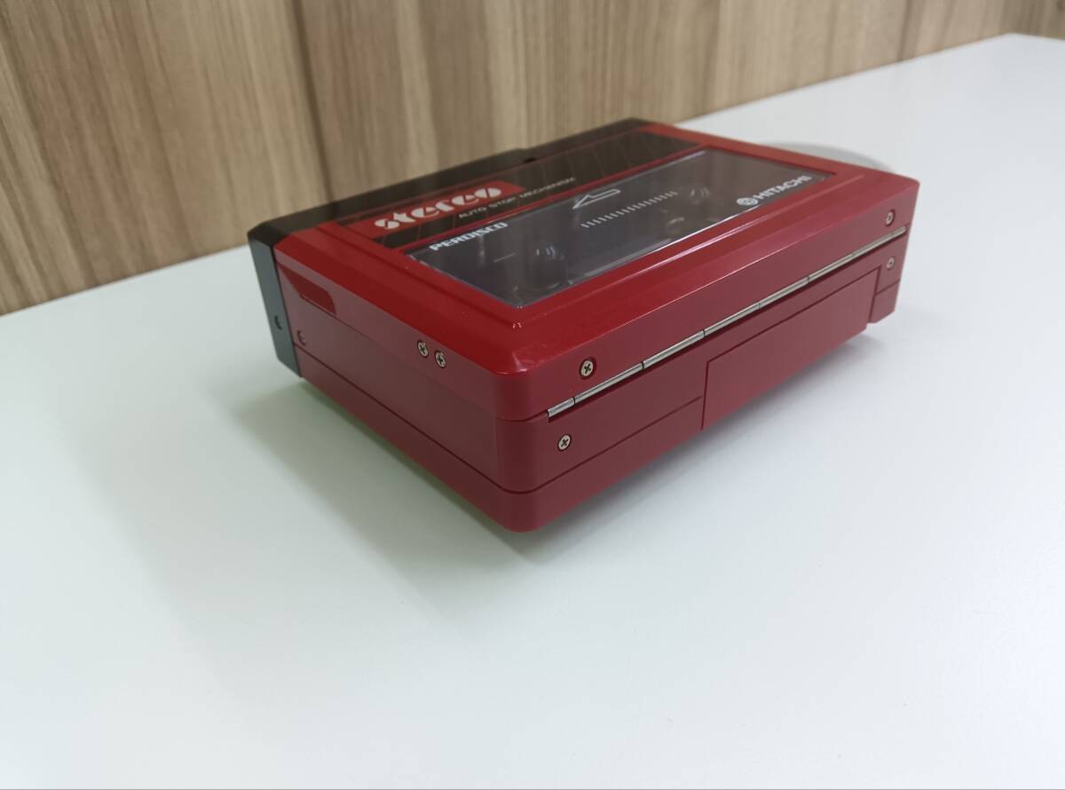 HITACHI CP-15 PERDISCO Vintage PORTABLE CASSETTE PLAYER 日立 レトロ ポータブルカセットプレーヤー ジャンク ◆0231_画像3