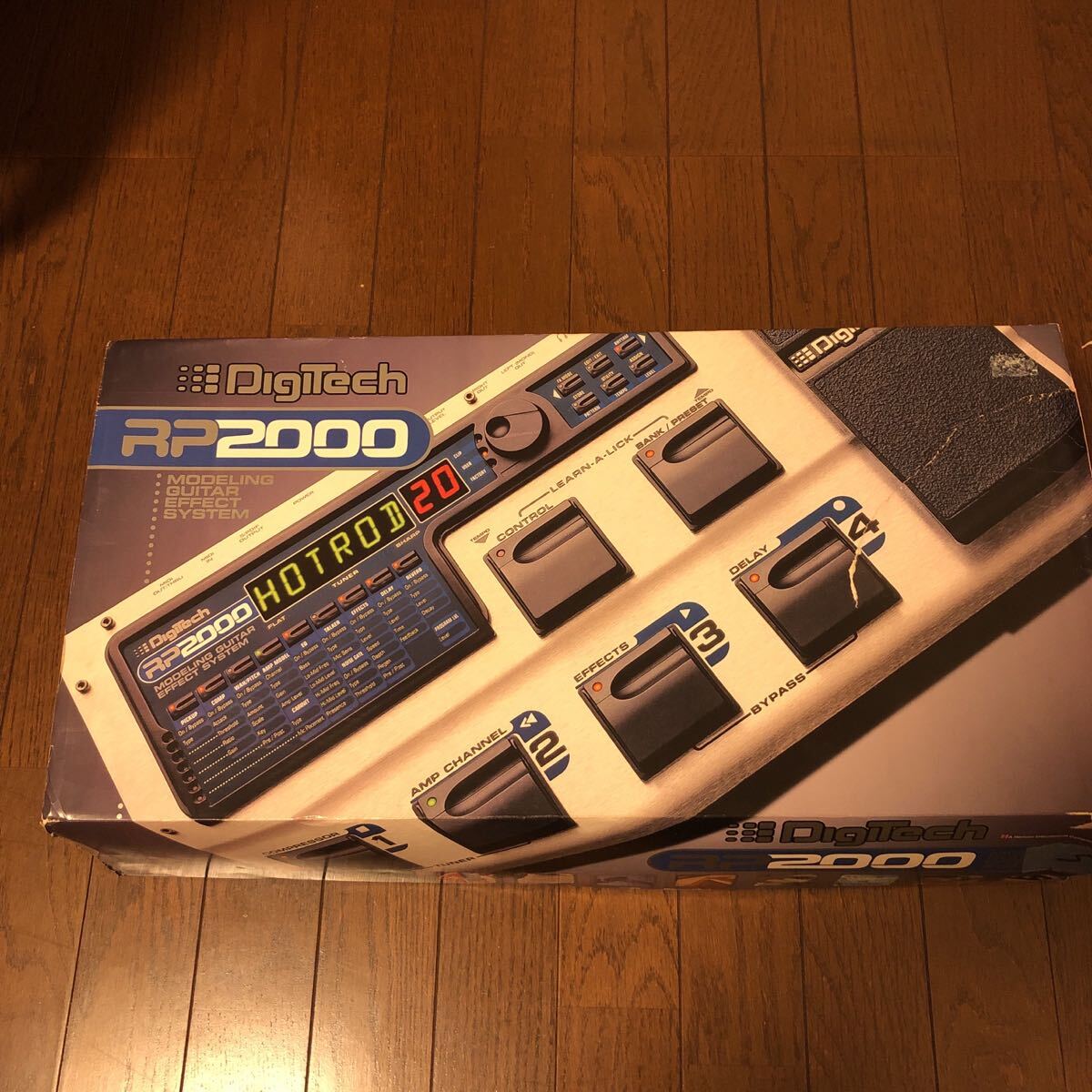 マルチエフェクター DigiTech RP2000 美品　ペダルに難あり_画像4