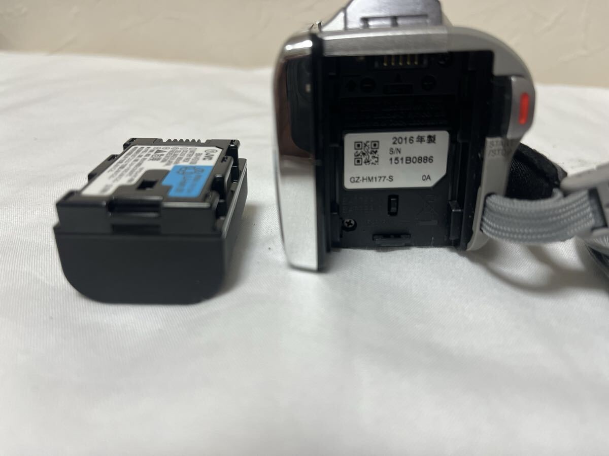 JVC ビデオカメラ　GZ－ＨＭ177-S_画像9