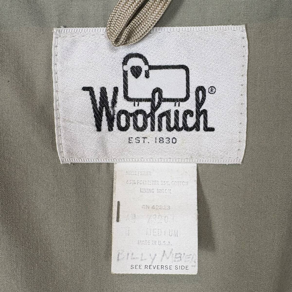 USA製 70s WOOLRICH ウールリッチ ダックハンターカモ柄 マウンテンパーカー サイズ メンズ M アメリカ製 70年代 VINTAGE 古着 r25111164_画像4