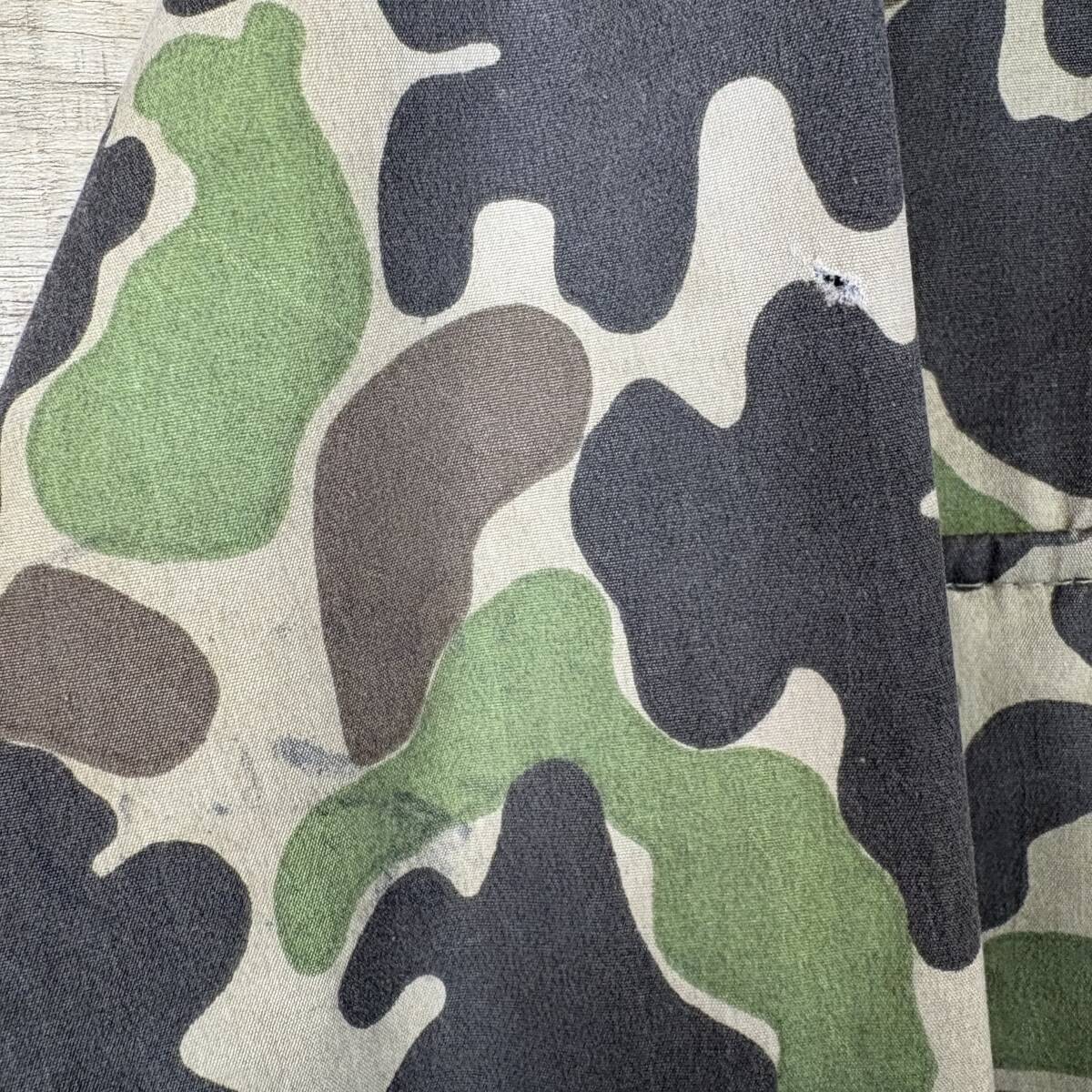 USA製 70s WOOLRICH ウールリッチ ダックハンターカモ柄 マウンテンパーカー サイズ メンズ M アメリカ製 70年代 VINTAGE 古着 r25111164_画像10