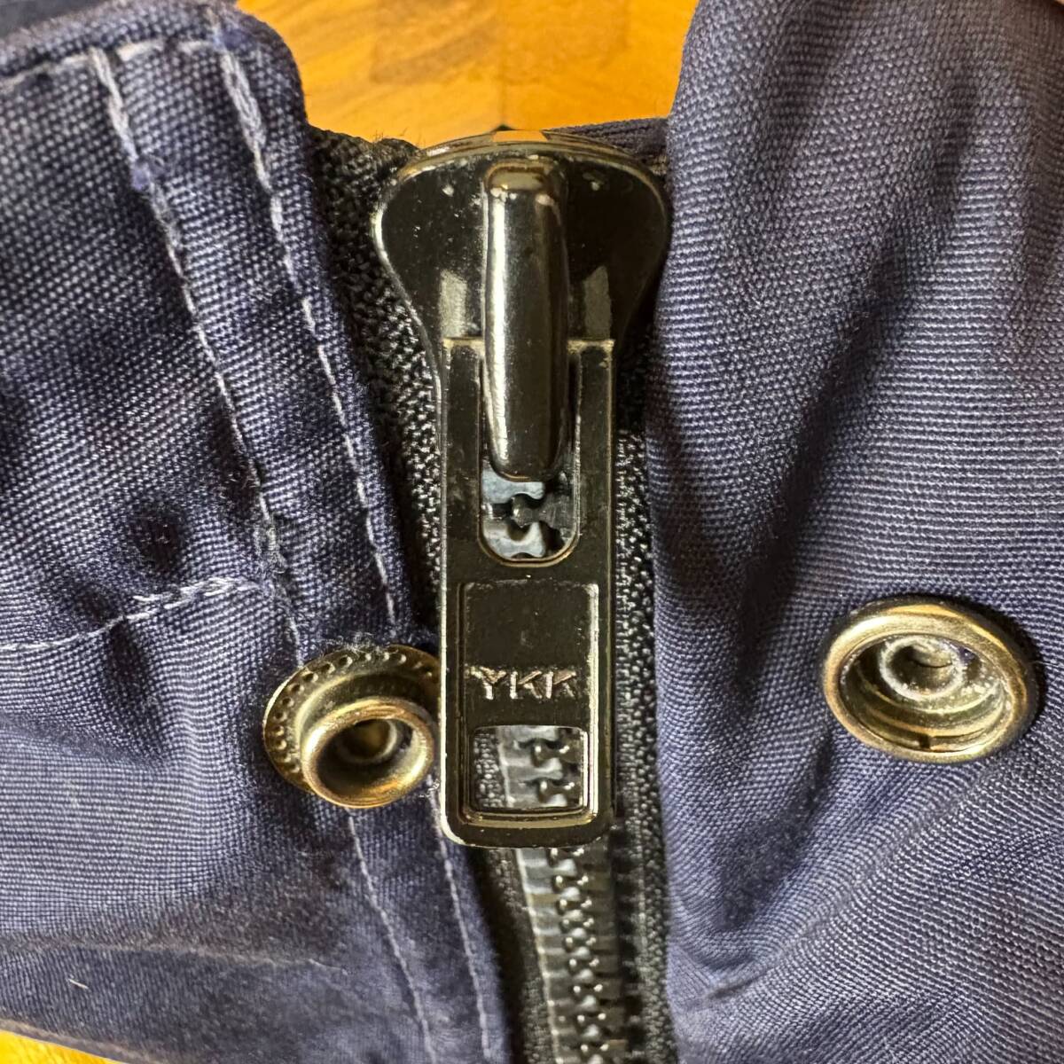 80s WORK PRODUCTS レザーヨーク切り替え マウンテンパーカー サイズ メンズ M 80年代 VINTAGE アウトドア アメカジ 古着 r25111176_画像6