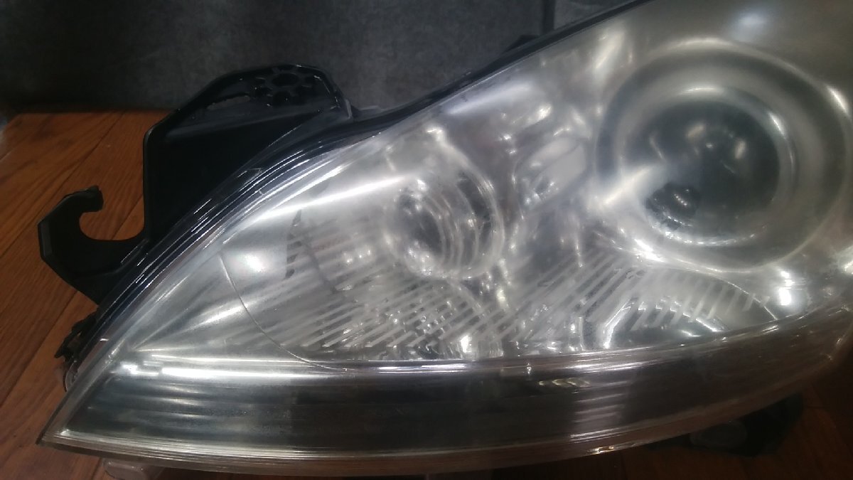 U#122 Peugeot 5008 ABA-T875F02 2012 год оригинальные ксеноновые фары левая передняя фара HID лампочка-индикатор OK лампа дом частного лица адресован не возможно 