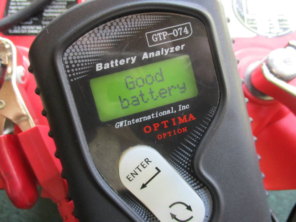 オプティマバッテリー OPTIMA レッドトップ U-4.2 1050U サイドターミナル付　１２V アストロ等_画像2