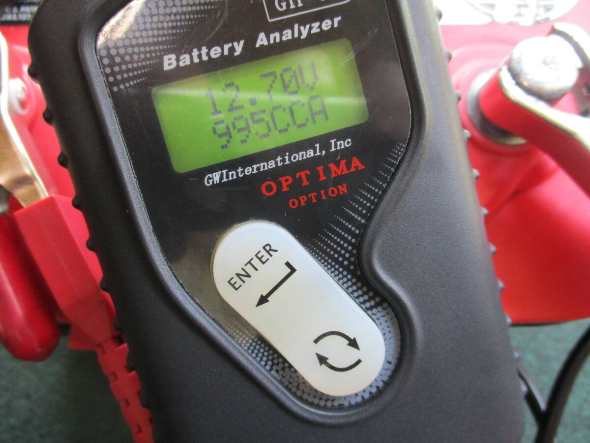 オプティマバッテリー OPTIMA レッドトップ U-4.2 1050U サイドターミナル付　１２V アストロ等_画像3