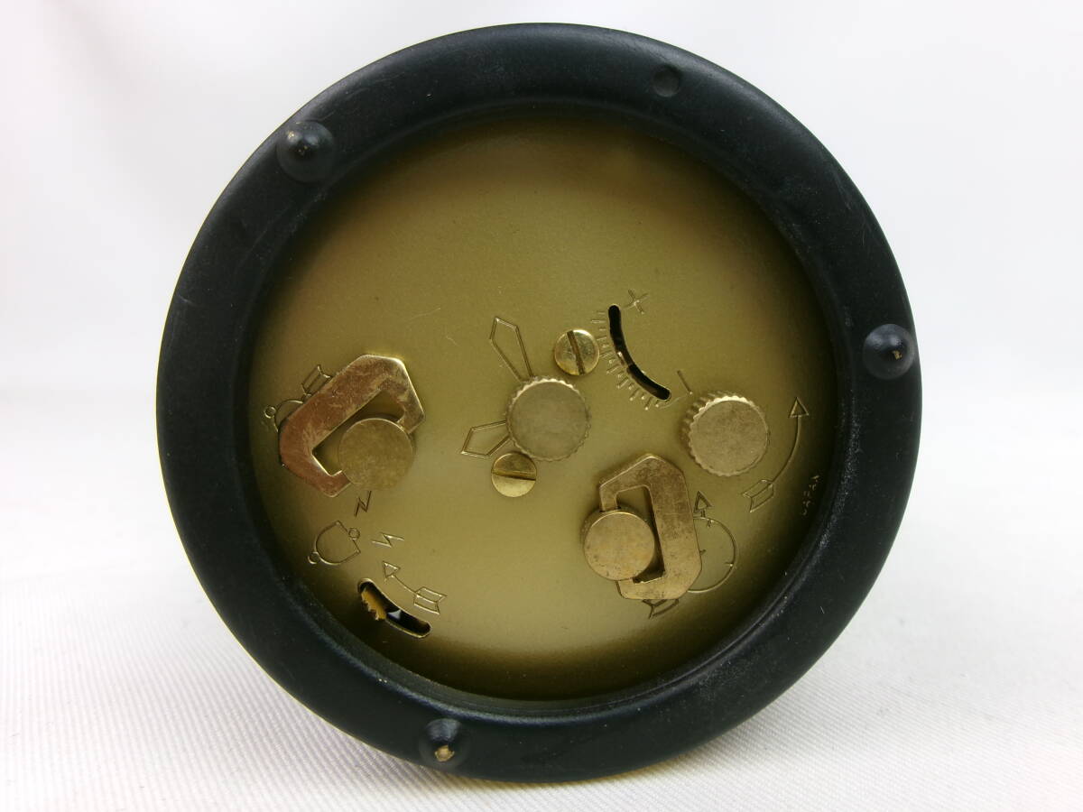 【同梱不可】　希少　稼働品　美品　シチズン　手巻き式　回転式　目覚まし時計　置時計　昭和レトロ　珍品　CITIZEN DIGIPET?_画像3