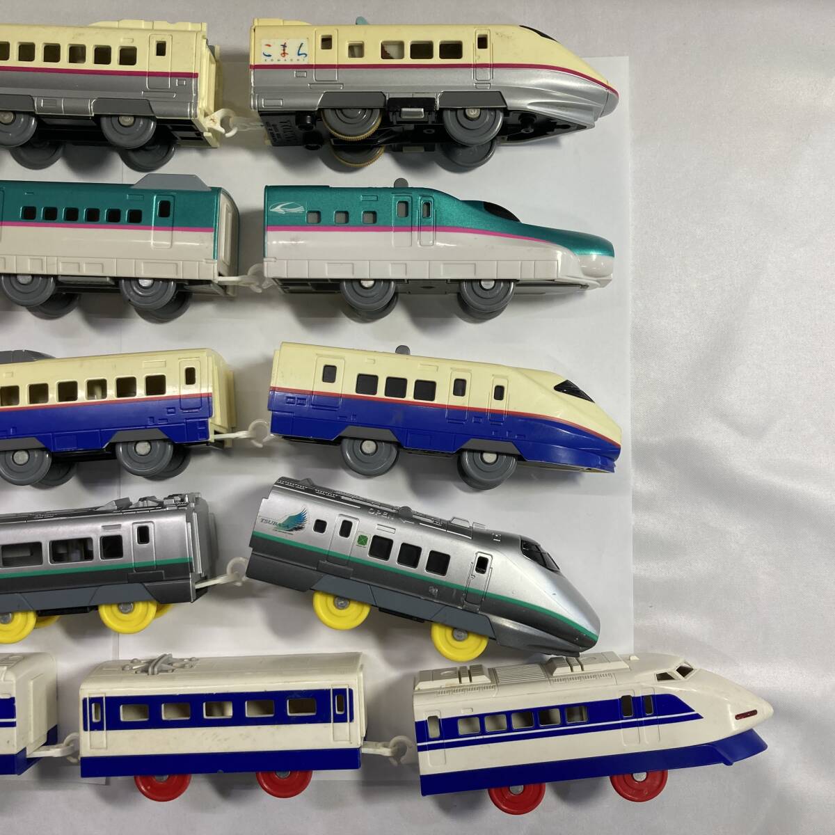 * TOMY Plarail машина продажа комплектом 100 серия E2 серия ...E3 серия ...E3 серия волчок .E5 группа ... работоспособность не проверялась *F011127T