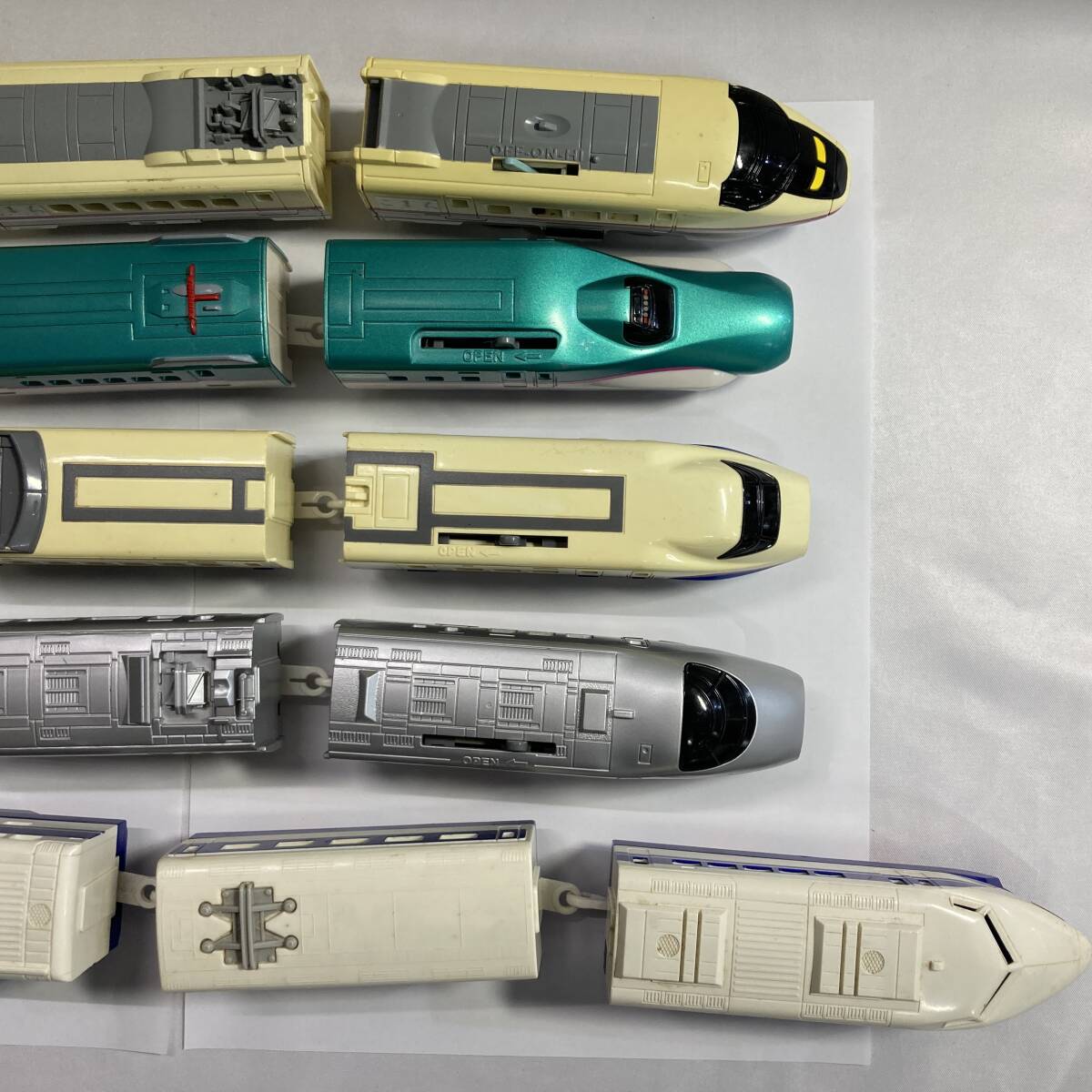 * TOMY Plarail машина продажа комплектом 100 серия E2 серия ...E3 серия ...E3 серия волчок .E5 группа ... работоспособность не проверялась *F011127T