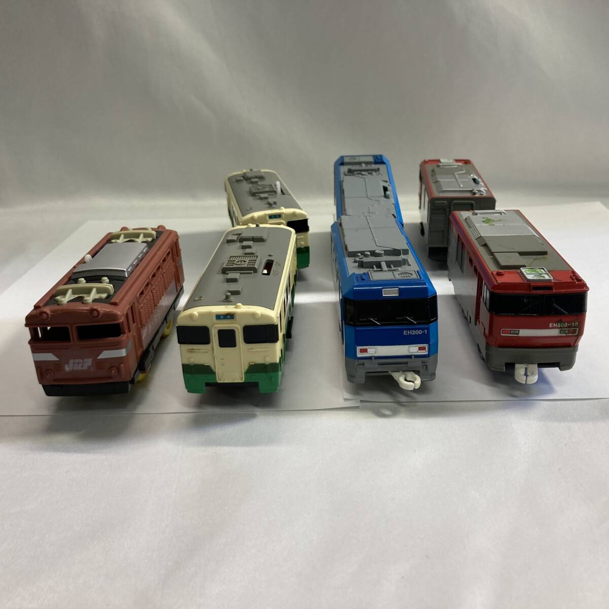 * TOMY Plarail машина продажа комплектом ki - 40 EF81 JR груз EH500 золотой Taro EH200-1 работоспособность не проверялась *F031128T