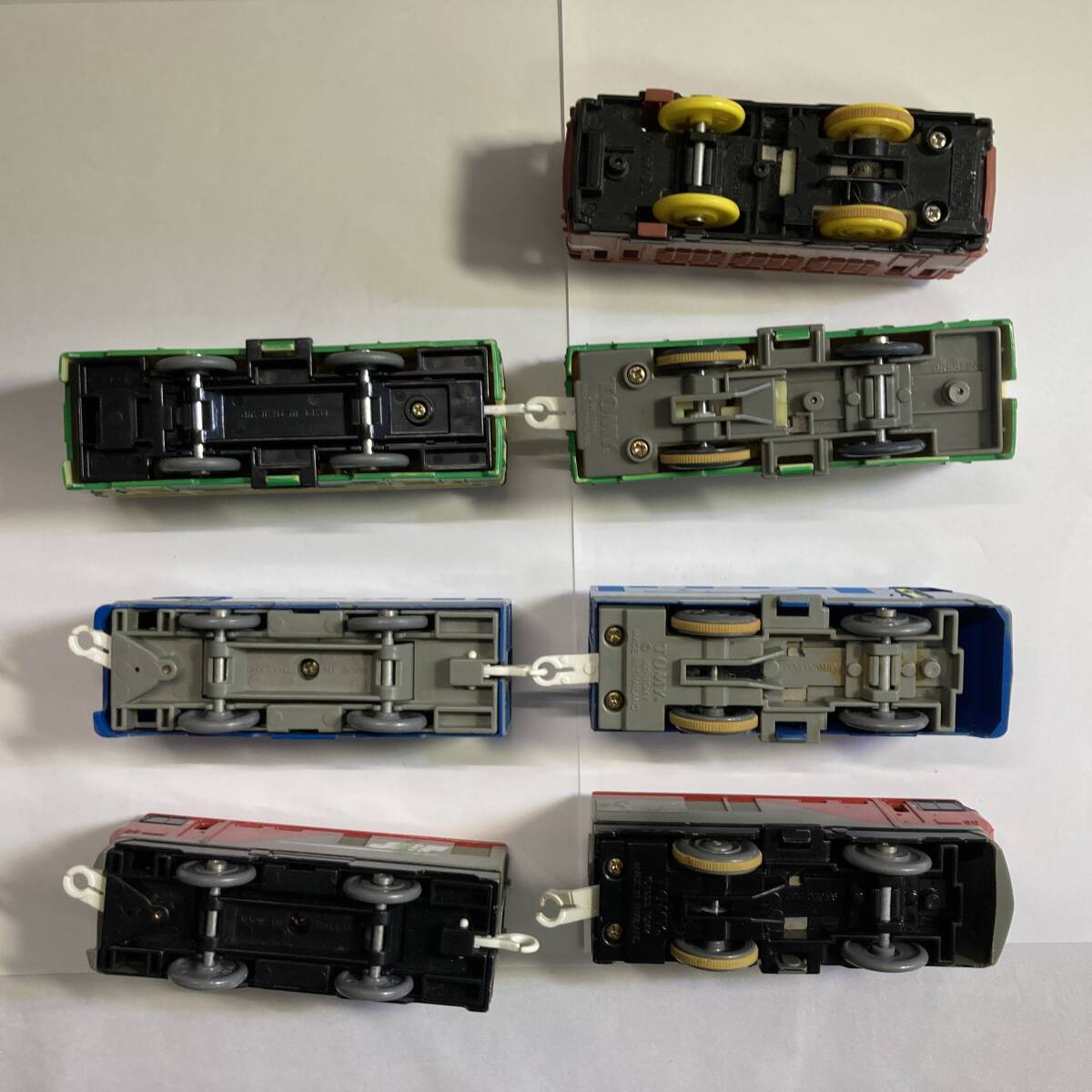 * TOMY Plarail машина продажа комплектом ki - 40 EF81 JR груз EH500 золотой Taro EH200-1 работоспособность не проверялась *F031128T