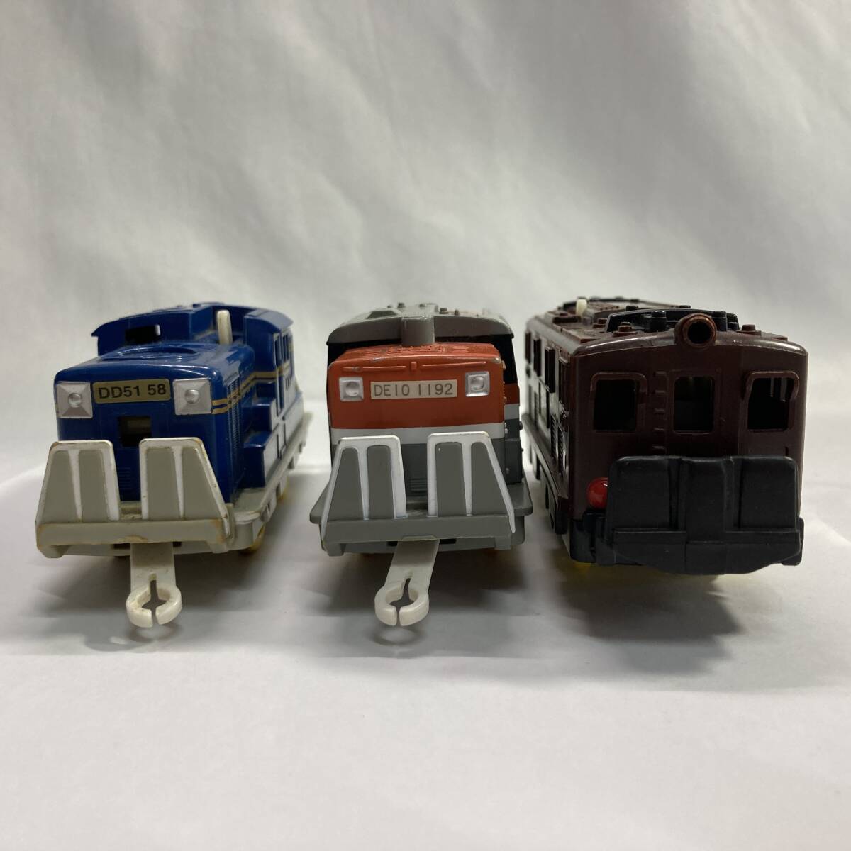 * TOMY Plarail машина продажа комплектом EF15 форма DE10 форма Hokutosei DD51 электрический локомотив дизель локомотив работоспособность не проверялась *T05-1128