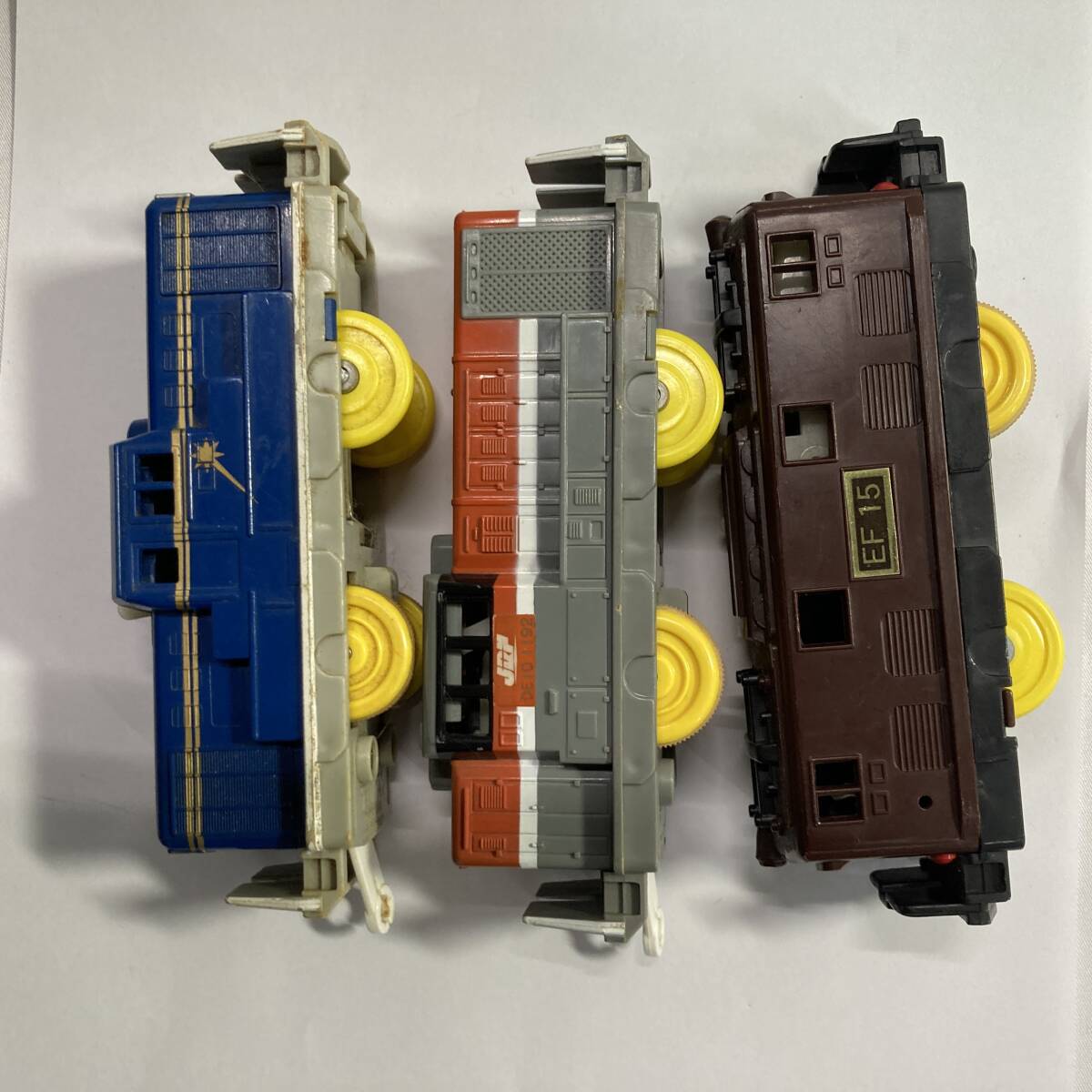 * TOMY Plarail машина продажа комплектом EF15 форма DE10 форма Hokutosei DD51 электрический локомотив дизель локомотив работоспособность не проверялась *T05-1128