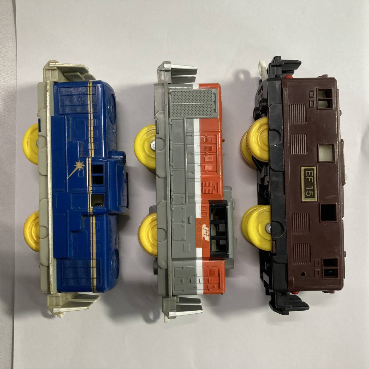 * TOMY Plarail машина продажа комплектом EF15 форма DE10 форма Hokutosei DD51 электрический локомотив дизель локомотив работоспособность не проверялась *T05-1128