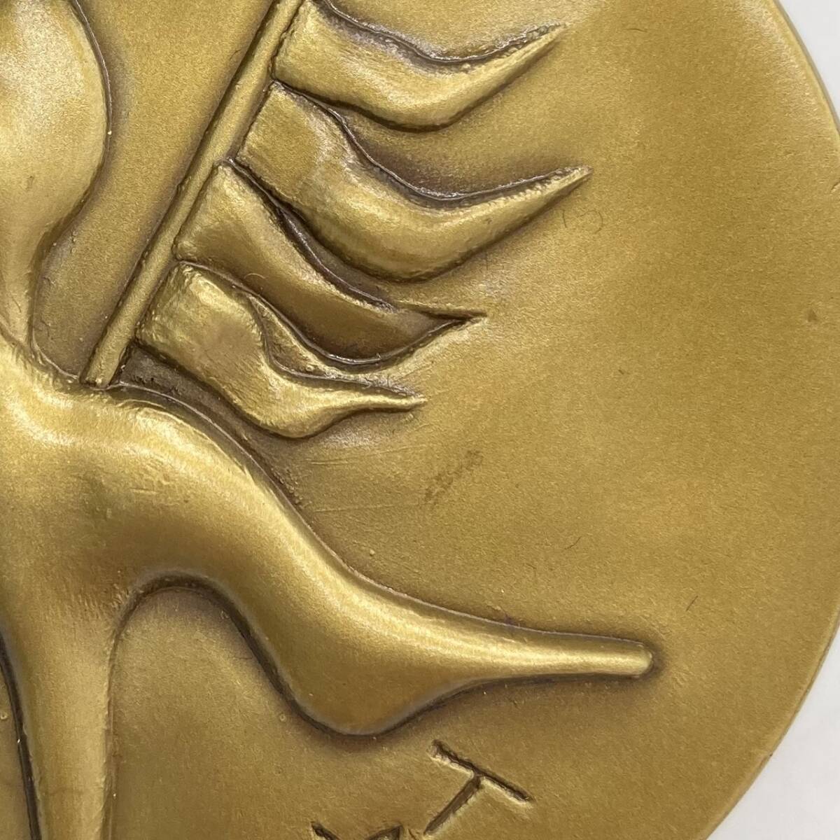 tk3183 岡本太郎 ぎふ中部未来博覧会 記念メダル 岐阜信用金庫_画像8