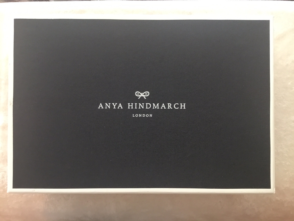 アニヤハインドマーチ ANYA HINDMARCH DAZ クラッチバッグ レザー タッセル 箱付 美品 希少_画像6