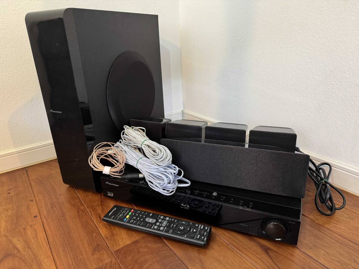 Pioneer XV-BD717 (HTZ-616BD) ブルーレイディスクプレーヤー搭載サラウンドシステム_画像1