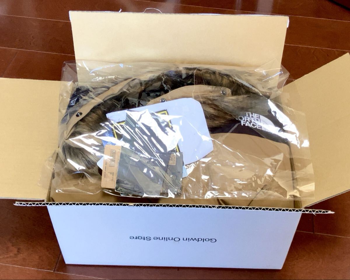 ラクーンファー付属 THE NORTH FACE ノースフェイス GORE-TEX マウンテンダウンコート ND91935 ユーティリティブラウン S_画像10