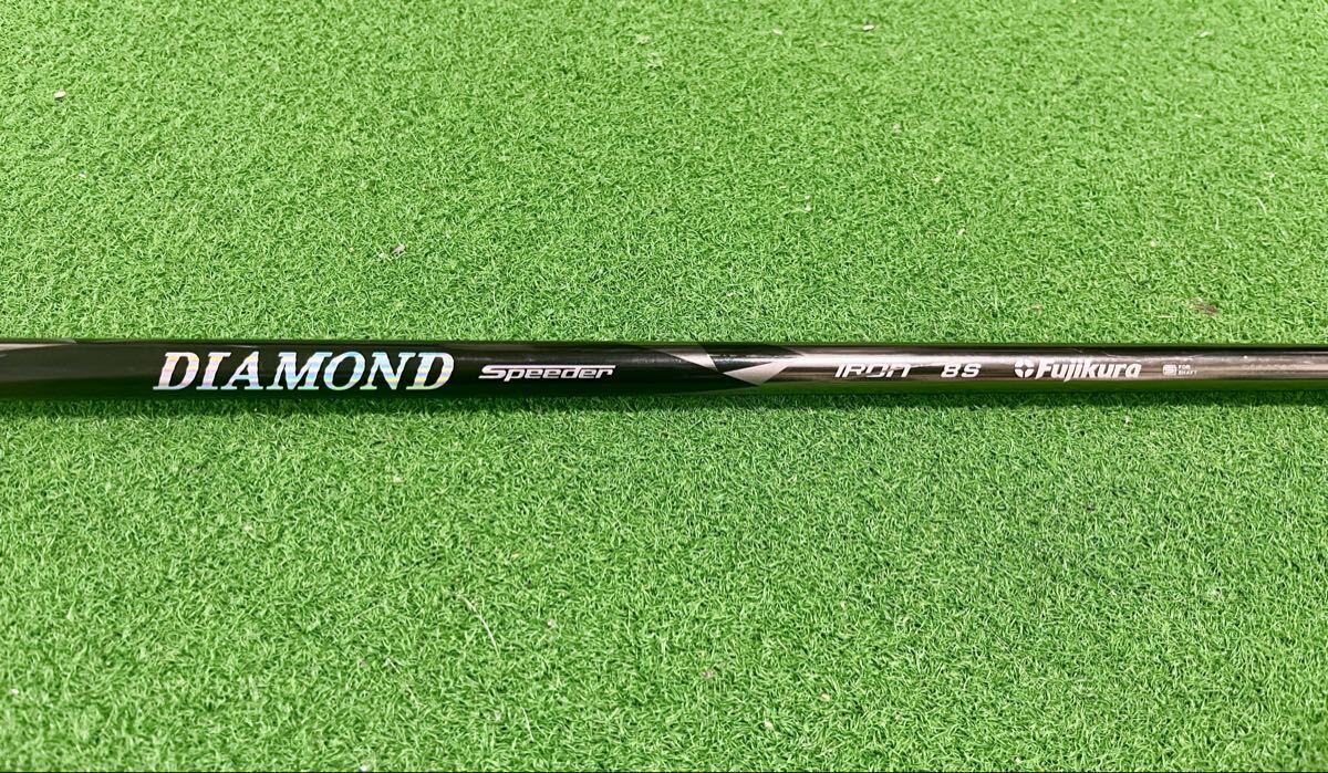 ダイヤモンドスピーダーアイアン　8s #10表記　W用858ミリ　35.5インチのウェッジに使用_画像1