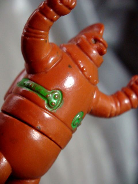 鉄人28号 ④ 当時物 ブルマァク ロボット ソフビ人形 1971年「検 エイケン ポピー グリコ タカトク クローバー 横山光輝 メディコム_画像9