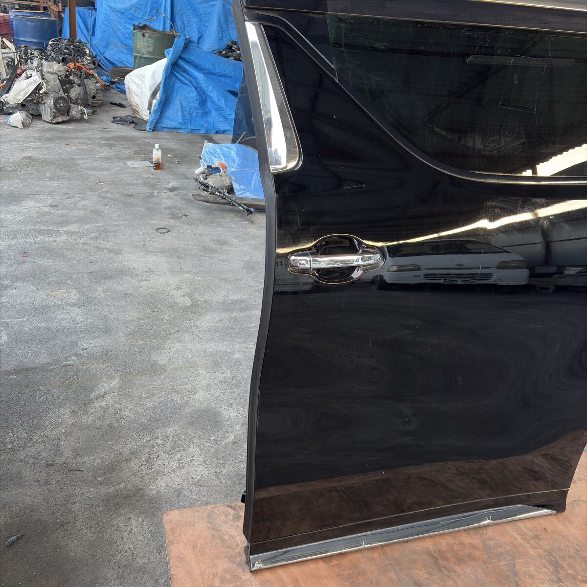 Toyota Alphard / Vellfire 30 серия оригинальный слева раздвижная дверь черный (202) AGH30W / AGH35W / GGH30W / GGH35W / AYH30W для