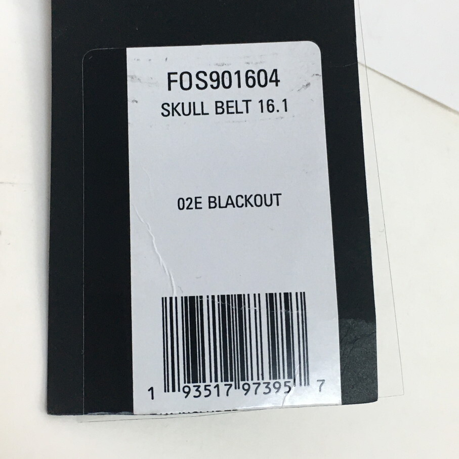OAKLEY SKULL BELT 16.1 オークリー スカルベルト ブラックアウト【8403-004】_画像9