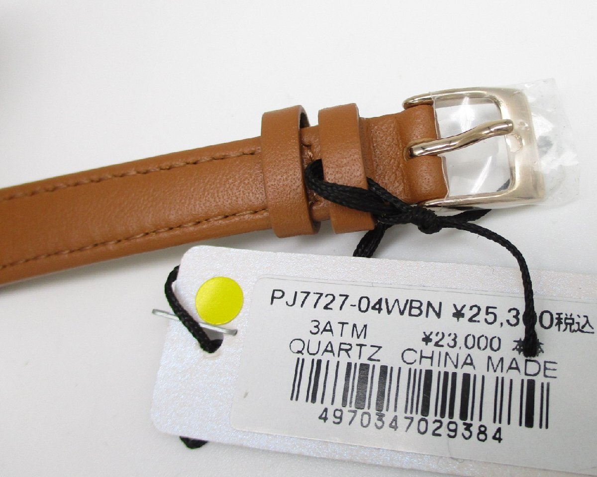  ограничение # paul (pole) & Joe # не использовался #n сеть кошка браслет есть #PJ7727-04WBN# женские наручные часы 
