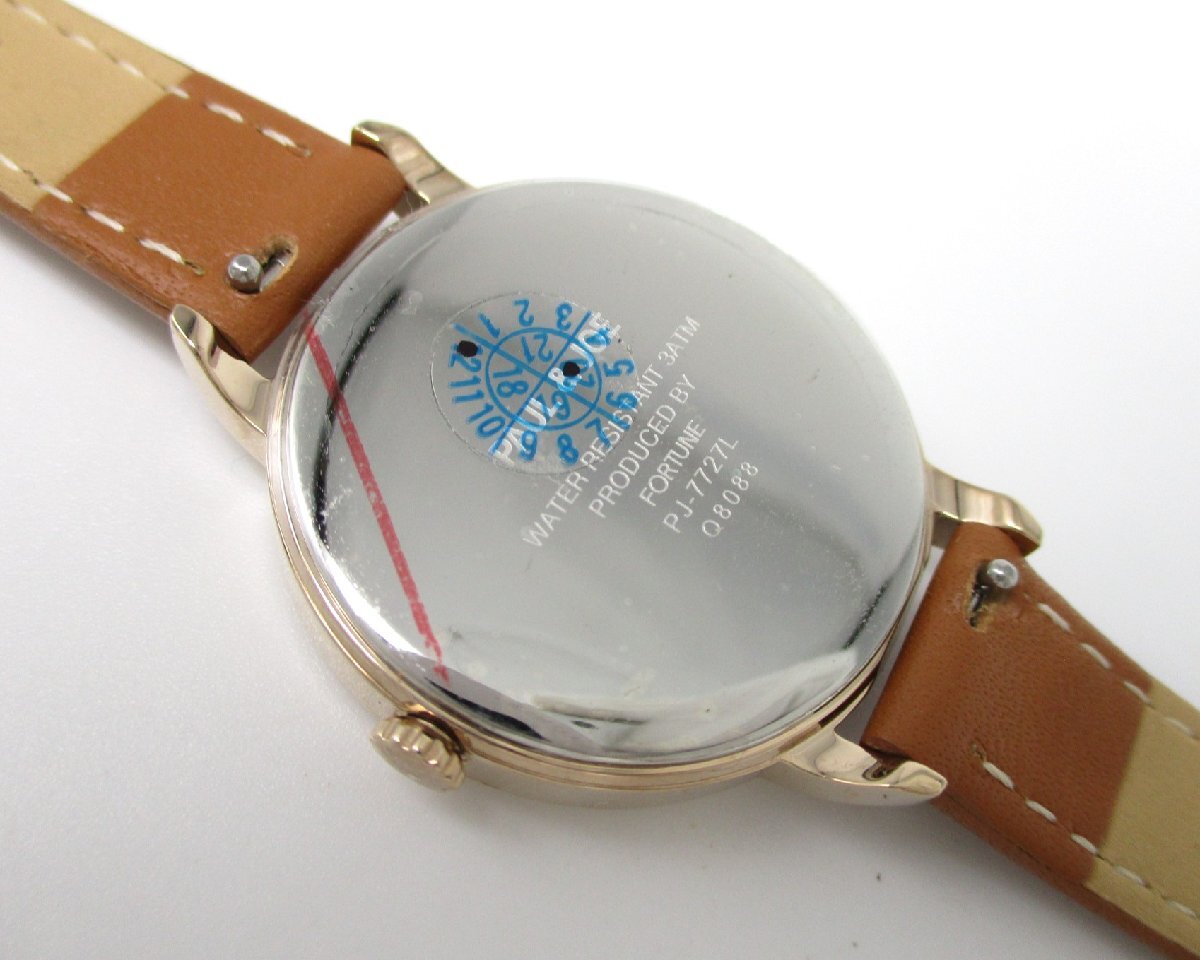  ограничение # paul (pole) & Joe # не использовался #n сеть кошка браслет есть #PJ7727-04WBN# женские наручные часы 