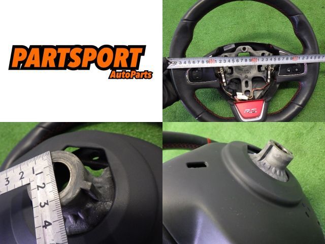 * Renault Lutecia ABA-RM5M Renault Sport chassis cup M5M 6MT* рулевой механизм руль RENAULT диаметр примерно 365mm оригинальный б/у 