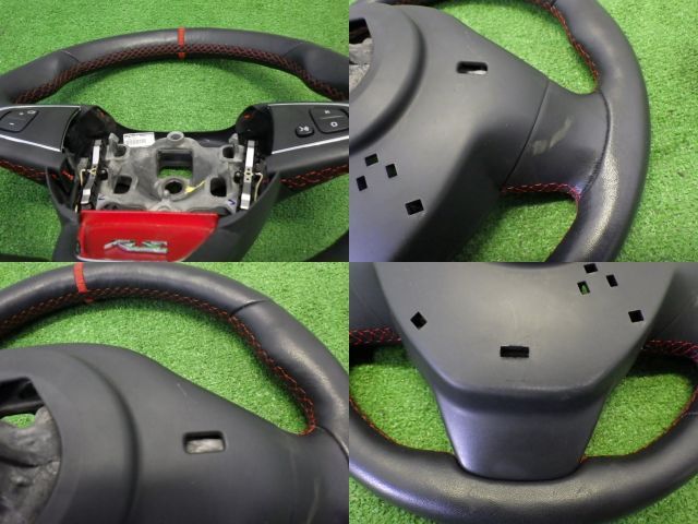 * Renault Lutecia ABA-RM5M Renault Sport chassis cup M5M 6MT* рулевой механизм руль RENAULT диаметр примерно 365mm оригинальный б/у 