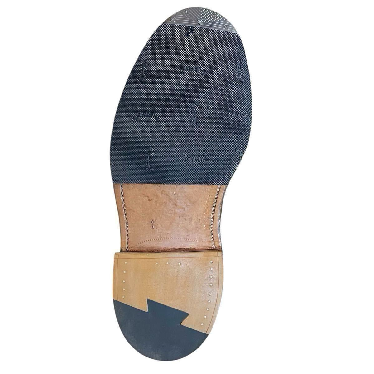 希少 極上美品 ALDEN オールデン 13132 Cigar シガー コードバン チャッカブーツ 6D バリーラスト 箱 保存袋 ウィスキー ラベロ 1348 13750_画像5