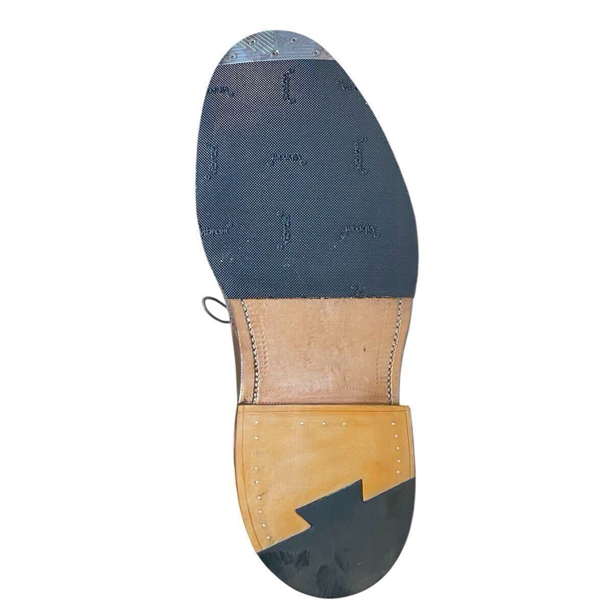 希少 極上美品 ALDEN オールデン 13132 Cigar シガー コードバン チャッカブーツ 6D バリーラスト 箱 保存袋 ウィスキー ラベロ 1348 13750_画像6