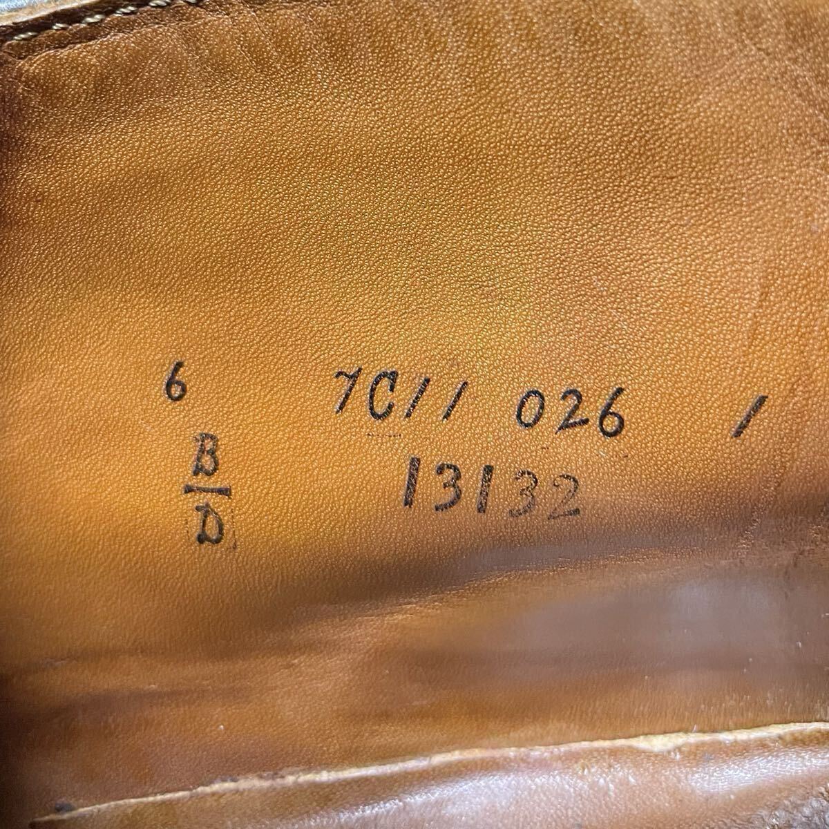 希少 極上美品 ALDEN オールデン 13132 Cigar シガー コードバン チャッカブーツ 6D バリーラスト 箱 保存袋 ウィスキー ラベロ 1348 13750_画像10