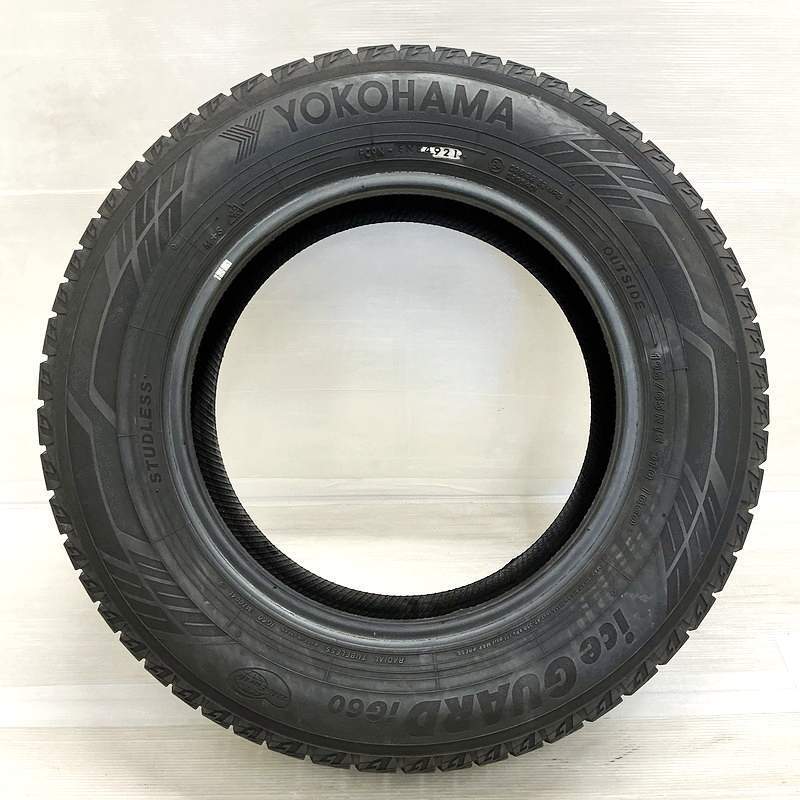 中古タイヤ 195/65r15 スタッドレスタイヤ ヨコハマ アイスガード６ IG60 1本 単品 プリウス ノア ヴォクシー セレナ 中古 15インチ_画像2