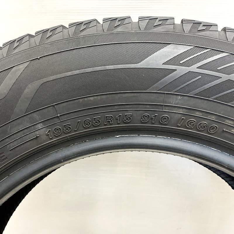 中古タイヤ 195/65r15 スタッドレスタイヤ ヨコハマ アイスガード６ IG60 1本 単品 プリウス ノア ヴォクシー セレナ 中古 15インチ_画像4