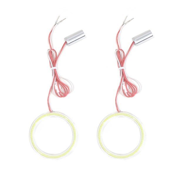 Б COB икаринг с чехлом поверхность люминесценция 65mm departure число 75 departure белый 2 шт замена украшать лампа lai карты замена передняя фара 