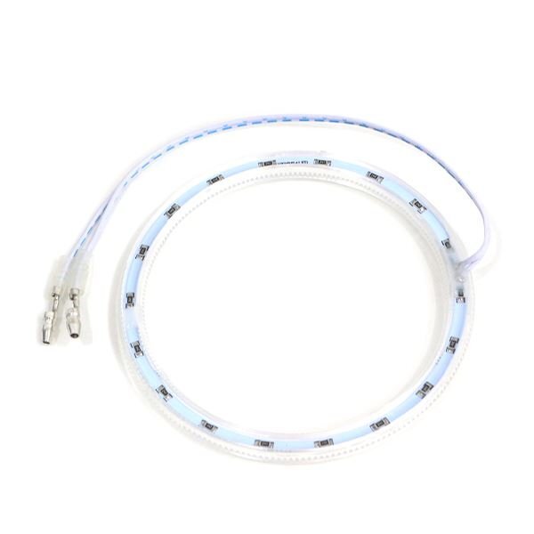 Б LED икаринг с чехлом 100m SMD54 полосный 2 шт. комплект белый лампа lai карты замена передняя фара замена украшать 